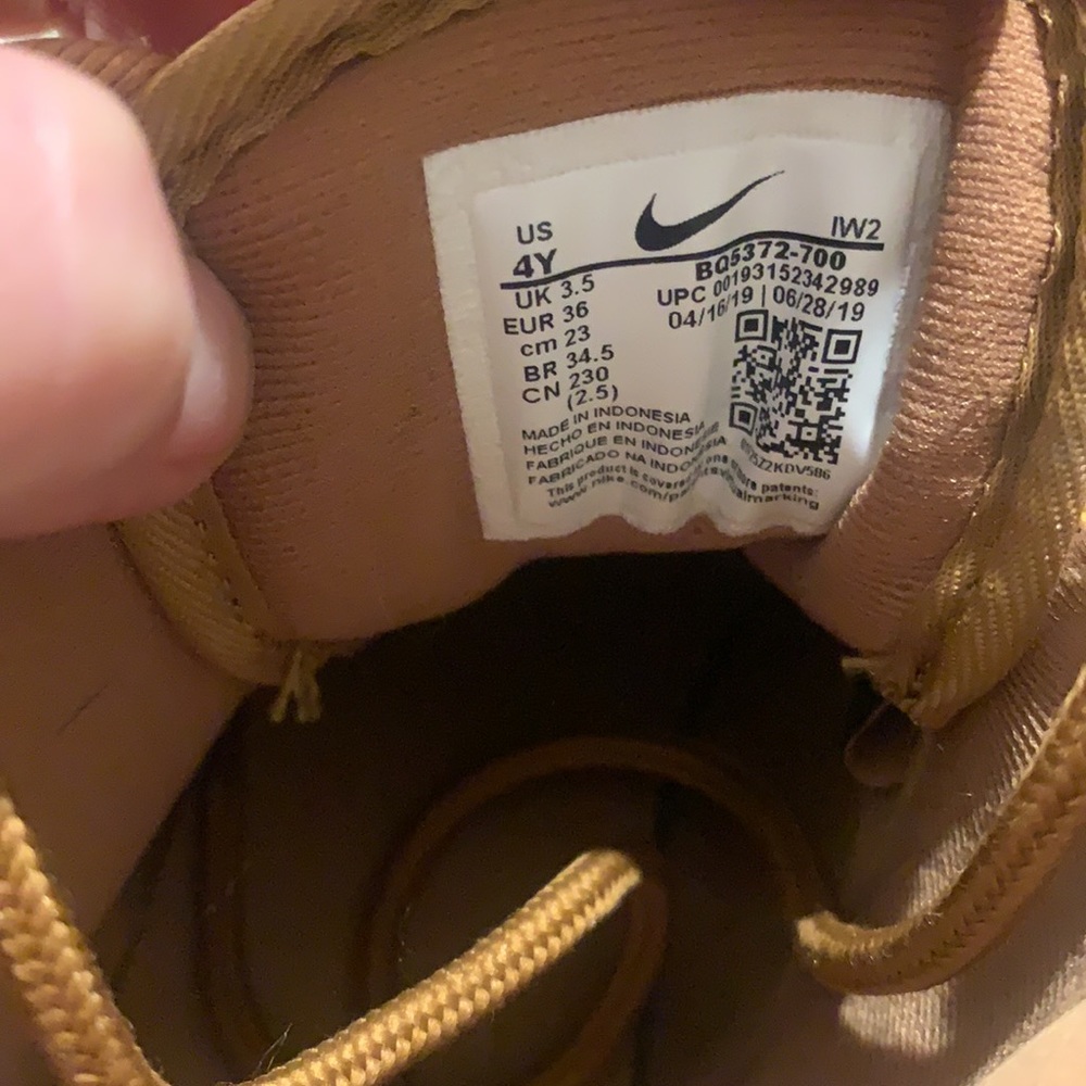 Kids Nike Manoa LTR Boots - Picture 7 of 11